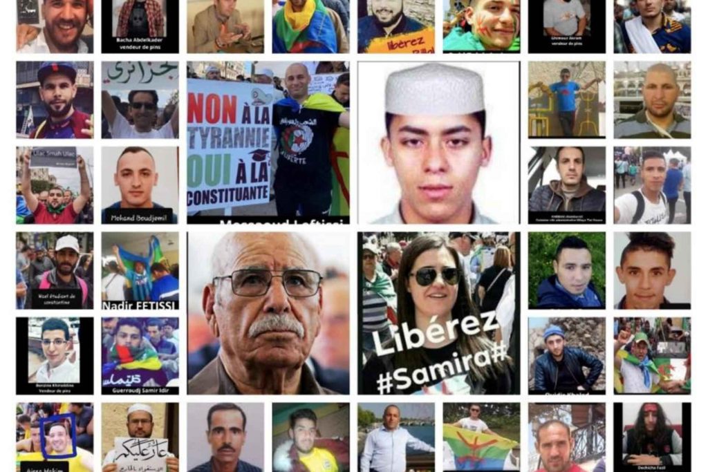18 mois de prison requis contre cinq détenus du Hirak