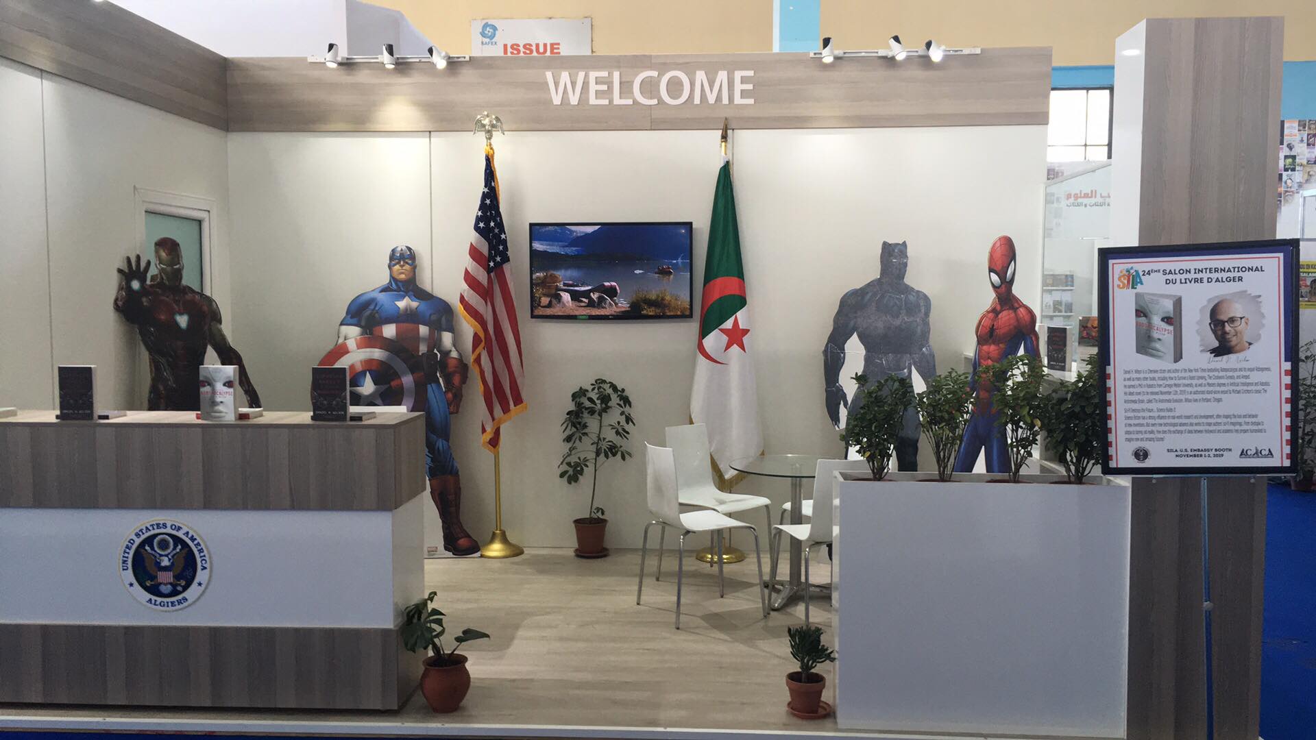 SILA 2019: Un auteur de best-sellers au stand de l’ambassade des États-Unis