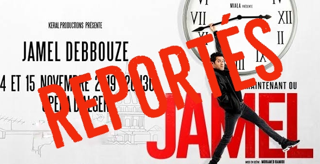 Les shows de Jamel Debbouze reportés