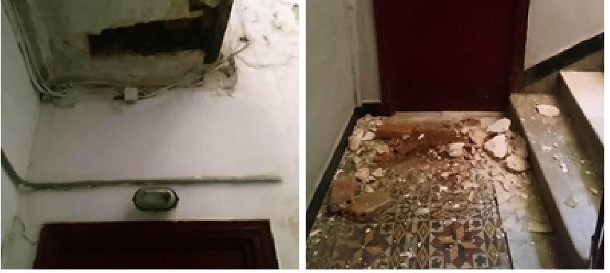 Bab El Oued: les habitants d’un immeuble en ruine tirent une ultime sonnette d’alarme