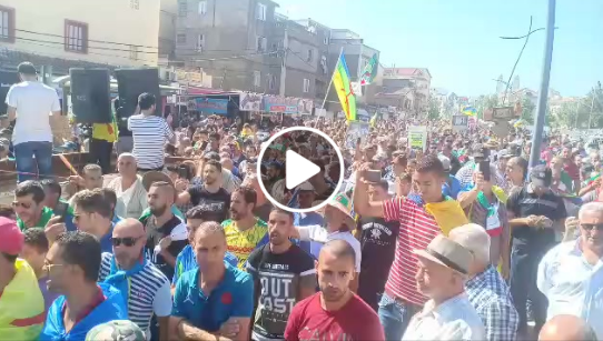Pour le 34e vendredi consécutif, les Béjaouis plus nombreux dans la rue