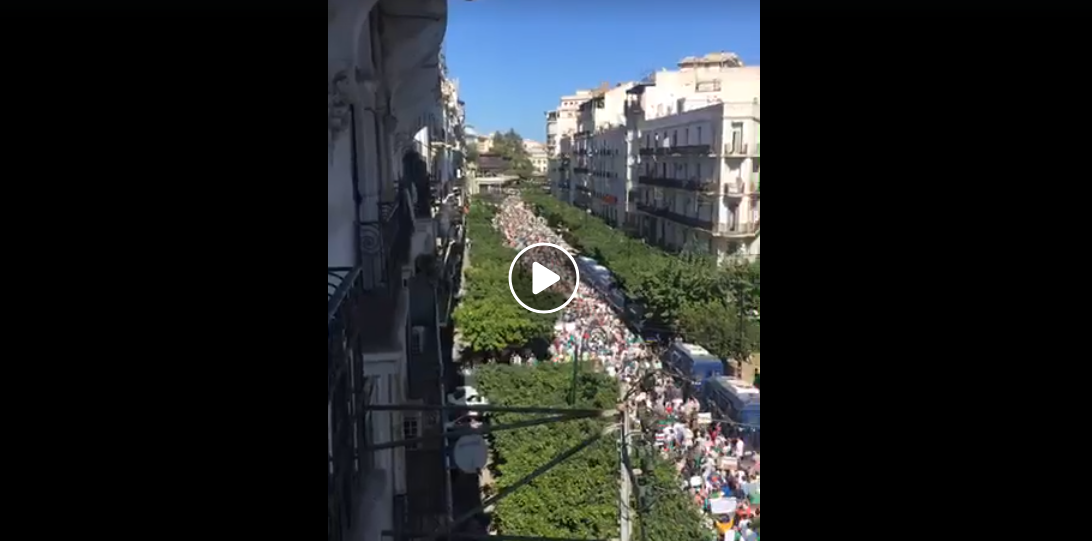 Une marée humaine déferle à Alger centre !