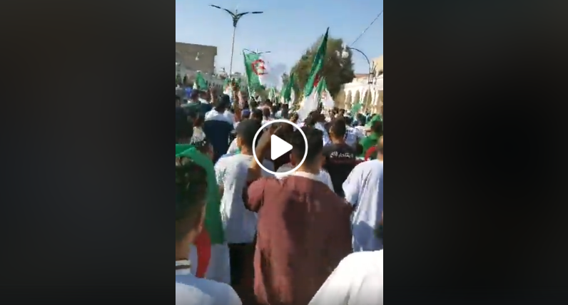 Grandiose démonstration des citoyens à El Oued
