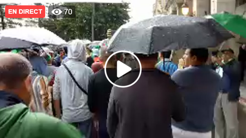 36e vendredi : La pluie n’a pas empêché les Annabis de sortir manifester