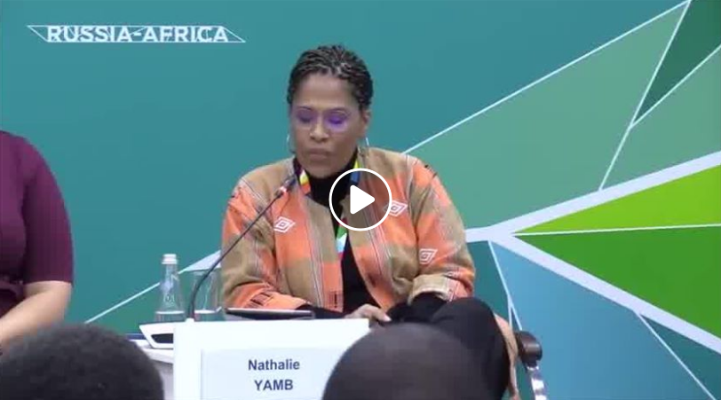 La Camerounaise Nathalie Yamb : « l’Afrique francophone est sous le contrôle de la France »