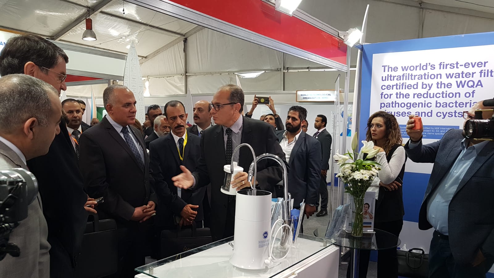 Pour Faire Face aux Problèmes de la Pénurie d’eau dans le Monde Arabe: HomePure Sponsorise la Deuxième Edition de la Semaine de l’Eau au Caire