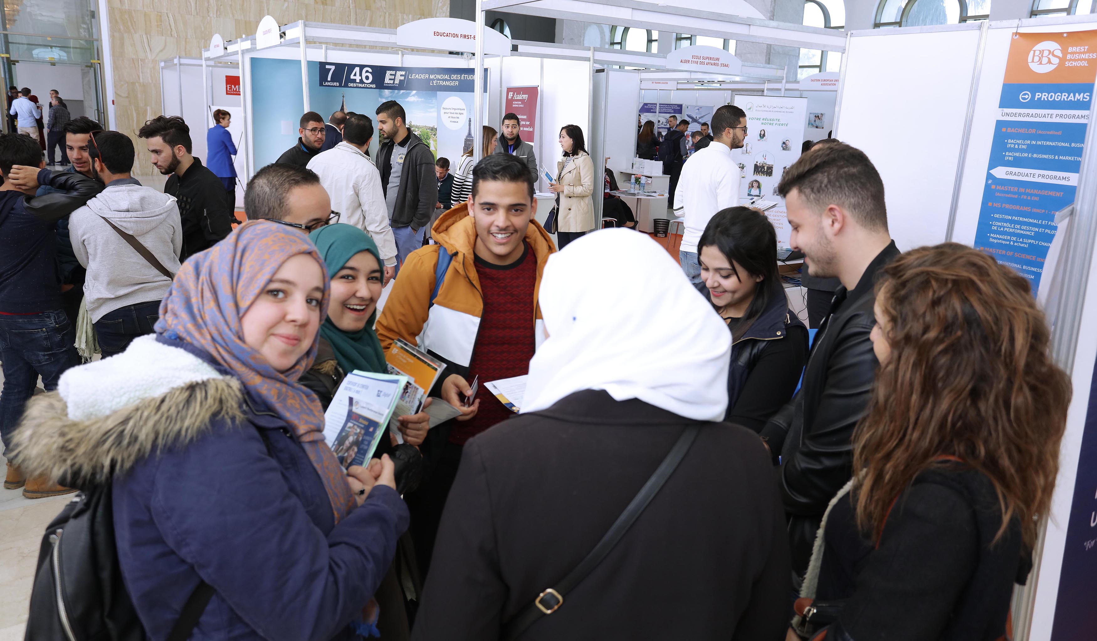 La 11ème édition du salon du lycéen et de l’étudiant Algérien « The GraduateFair » Sous le thème de : « L’Activation du Cerveau Moyen ! »