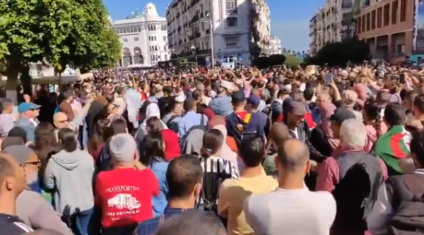 Vidéo – 36ème mardi de protestation à Alger : les manifestants entonnent l’hymne national