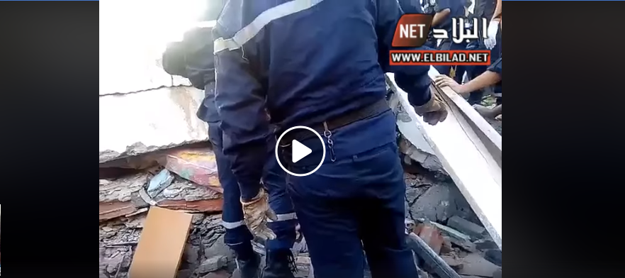 Effondrement d’un immeuble à Oran: une femme est décédée