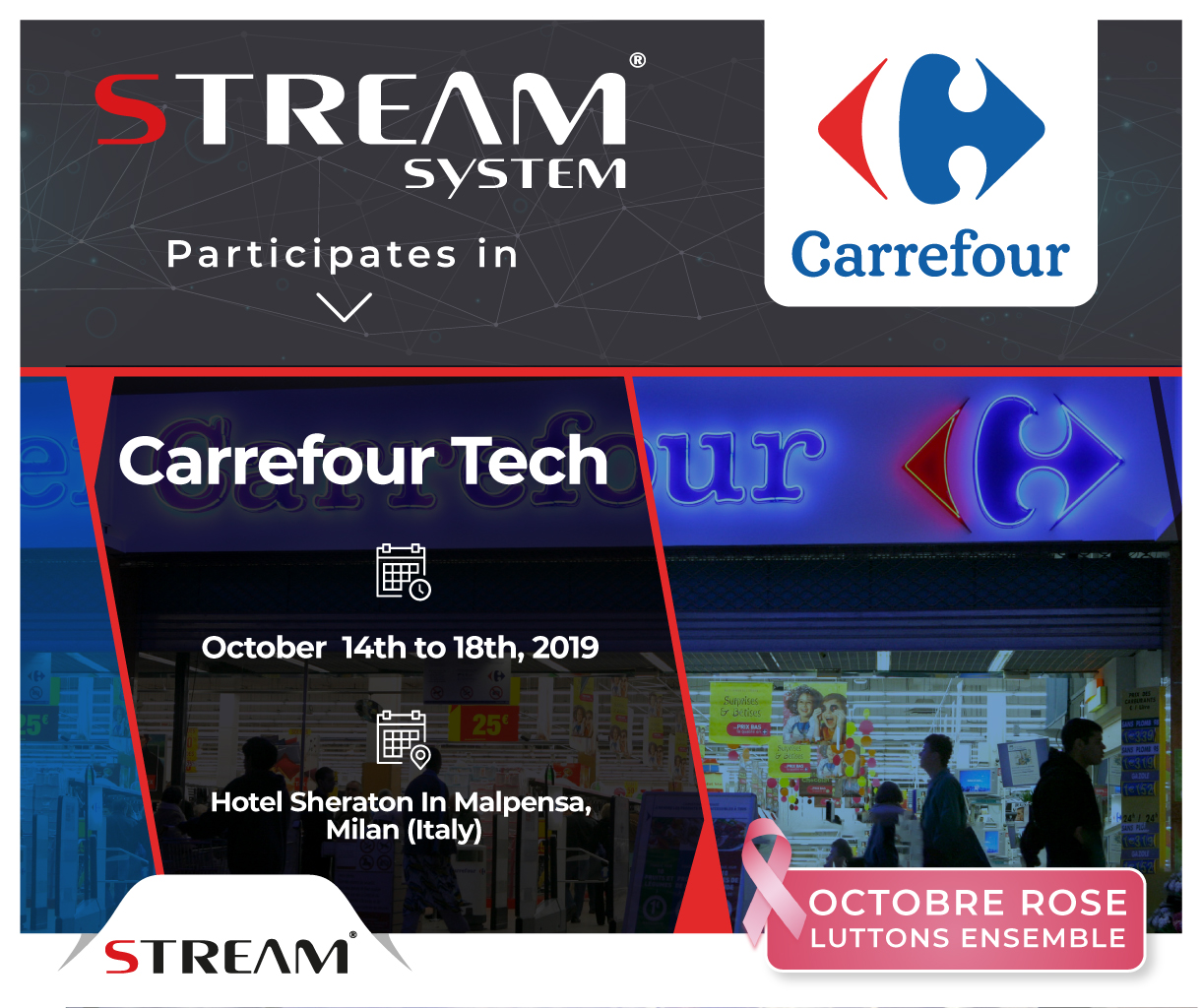 BOMARE COMPANY sous sa marque commerciale Stream System présente au Salon Carrefour Tech