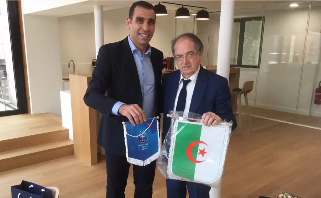 Match amical Algérie-France : Zetchi rencontre Le Graët