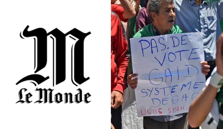 Le journal français « Le Monde » publie un éditorial cinglant sur la présidentielle en Algérie