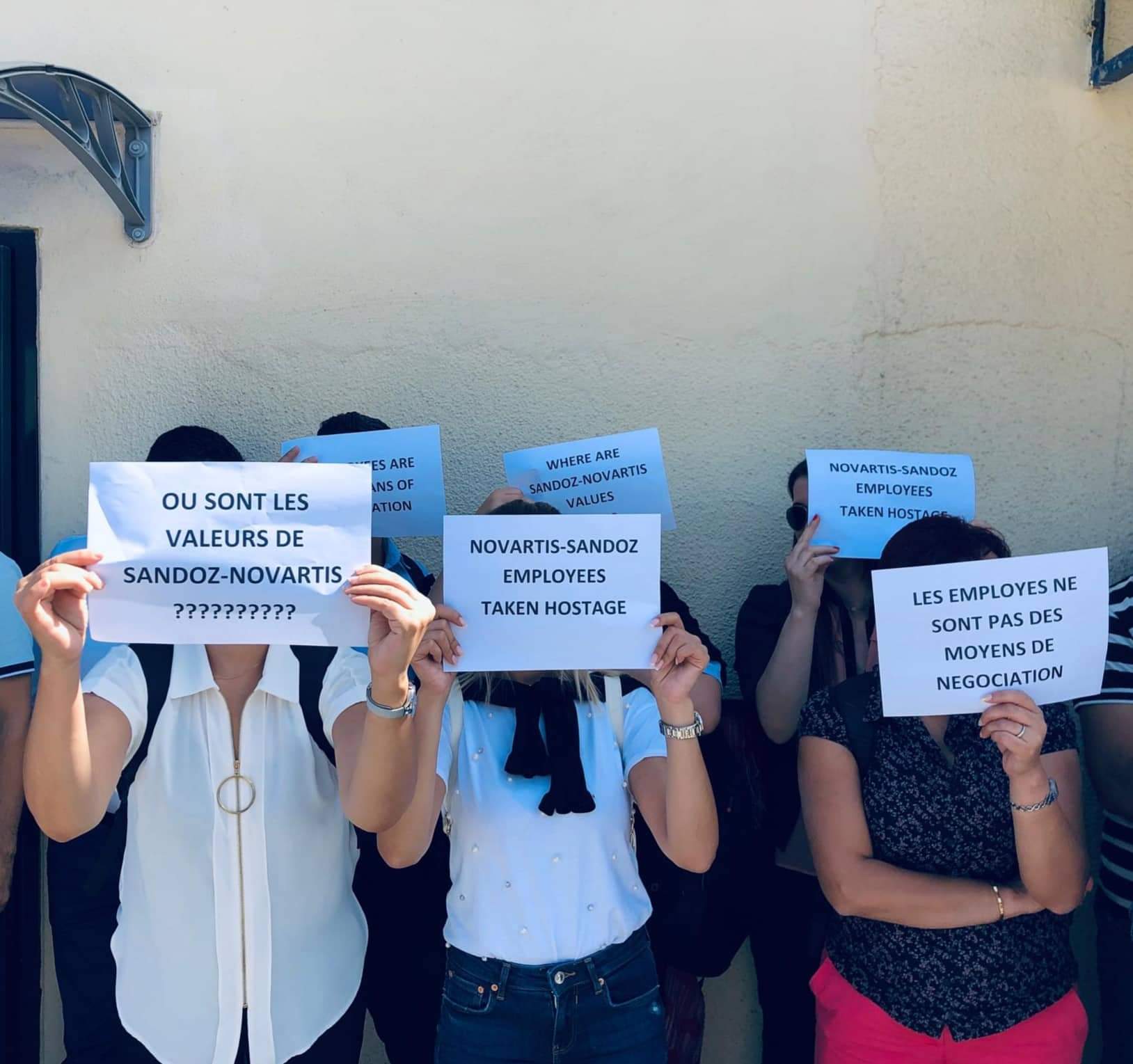 Grève des travailleurs du laboratoire Sandoz – Novartis suite à la suspension des activités en Algérie