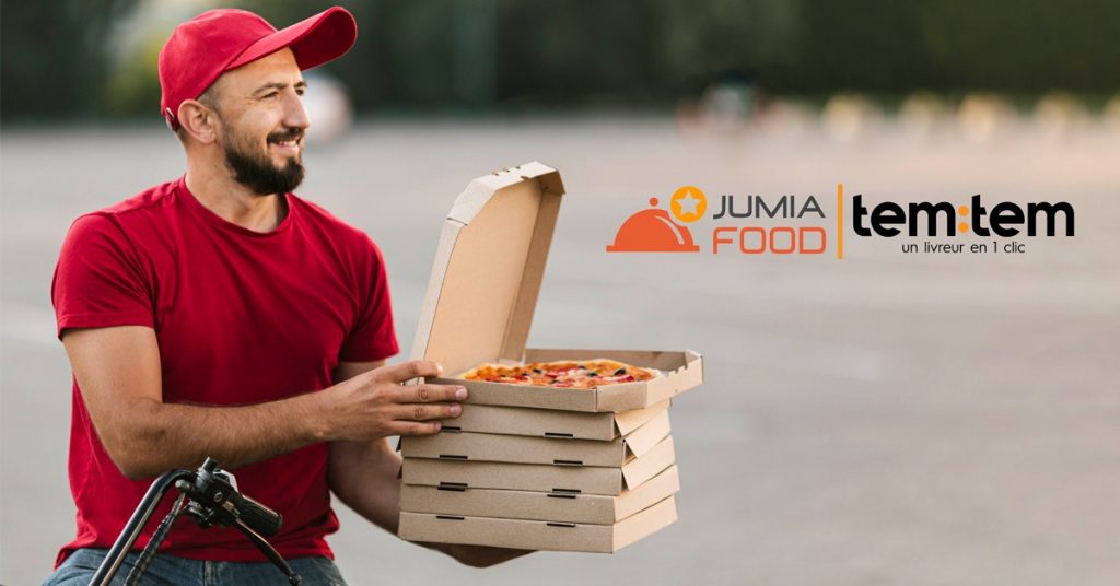 La startup temtem s’associe à JUMIA Food pour permettre aux restaurants d’externaliser leur livraison et maximiser leurs revenus