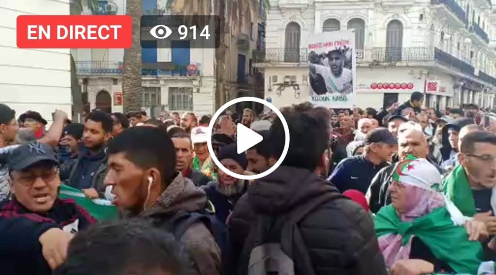Début de la manifestation du 40e vendredi à Alger