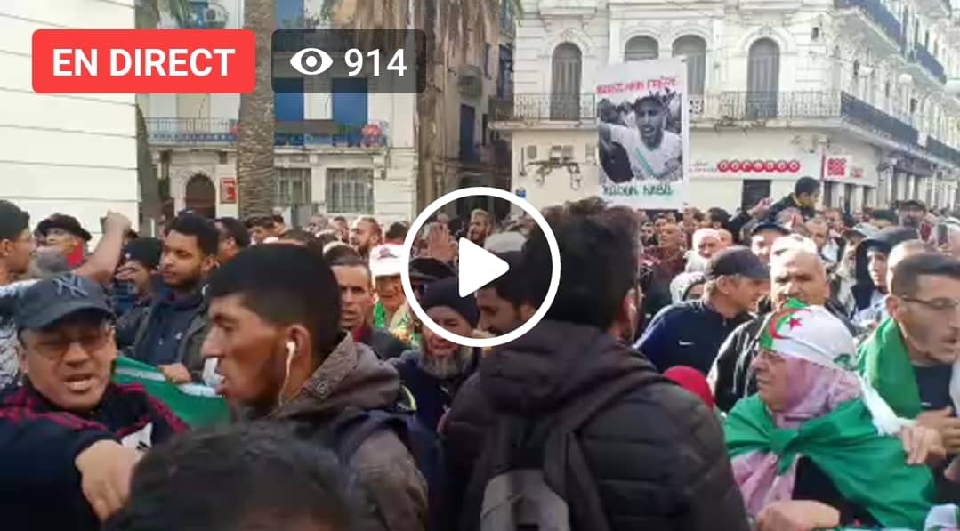 Début de la manifestation du 40e vendredi à Alger