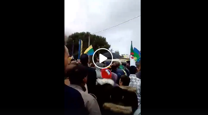Imposante manifestation ce samedi à Kherrata !