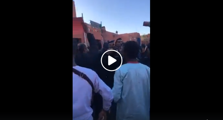 Manifestation à Adrar contre la venue des candidats Belaïd et Mihoubi