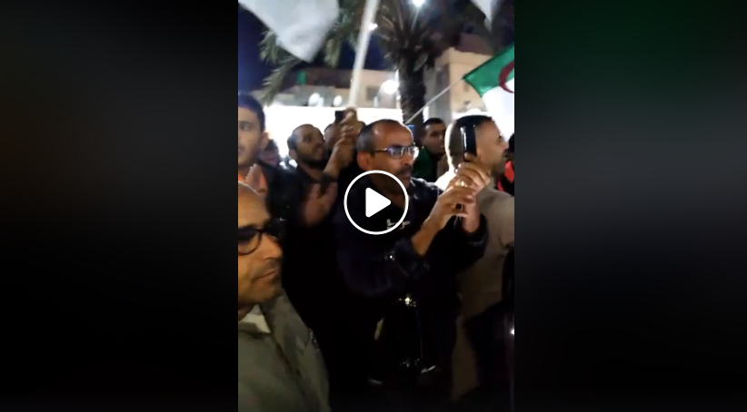 À El Oued, ils se sont mobilisé ce jeudi contre la présidentielle