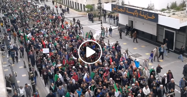 40e vendredi : Une foule impressionnante de manifestants se dirige vers le centre d’Alger