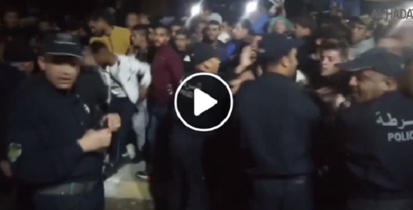 Des manifestants encerclent l’hôtel où réside le candidat Bengrina à Laghouat