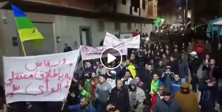 Imposantes marches à Sétif contre le scrutin du 12 décembre