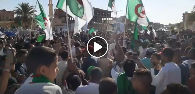 À El Oued, ils se sont mobilisés par milliers ce 37e vendredi