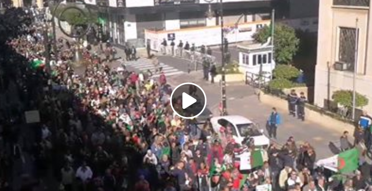 41e vendredi : Une marée humaine afflue vers la grande poste d’Alger