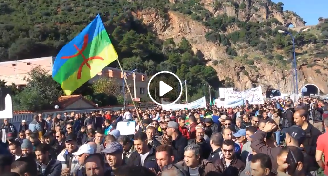 Grandiose marche à Béjaïa contre la présidentielle