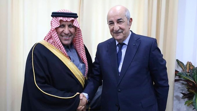 Le candidat Tebboune reçoit l’ambassadeur de l’Arabie Saoudite