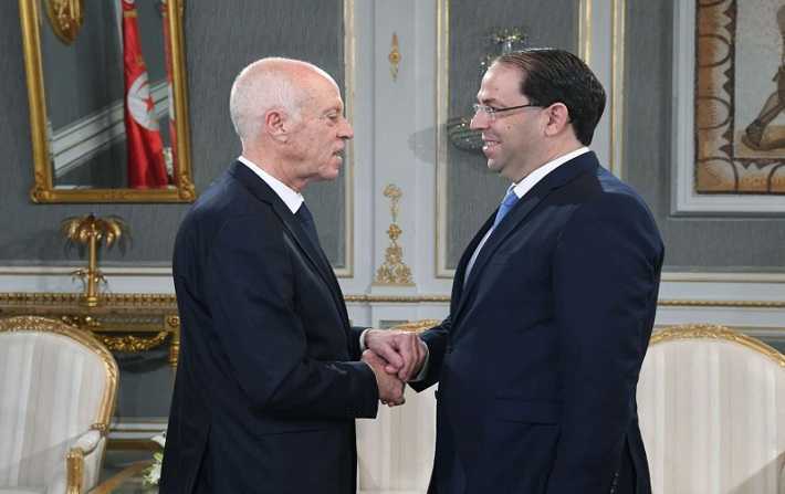 Le chef du Gouvernement tunisien Youssef Chahed jeudi à Alger