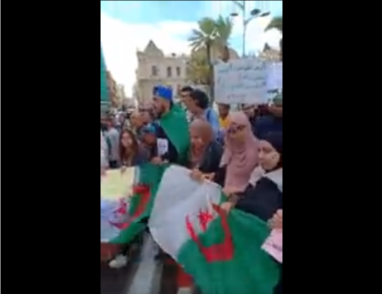 Vidéo : 37ème mardi du Hirak à Oran