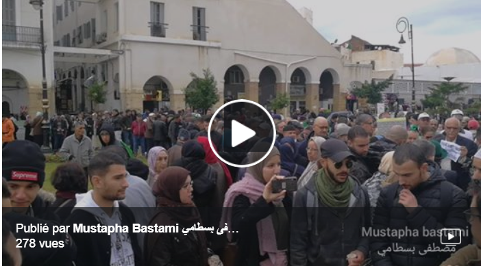 Alger: début du 39e mardi du mouvement populaire