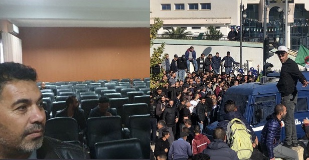 Vidéos | Le candidat Benflis à Bouira : Affrontements, salle de meeting vide, arrestations