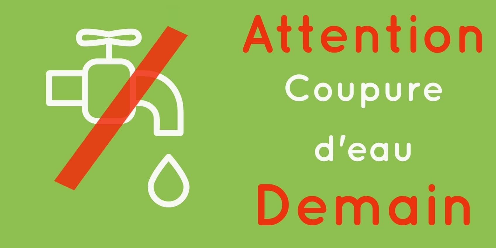 Coupure de l’alimentation en eau potable dans 5 communes d’Alger