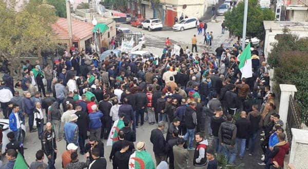 Manifestation contre l’élection du 12 décembre à Sétif