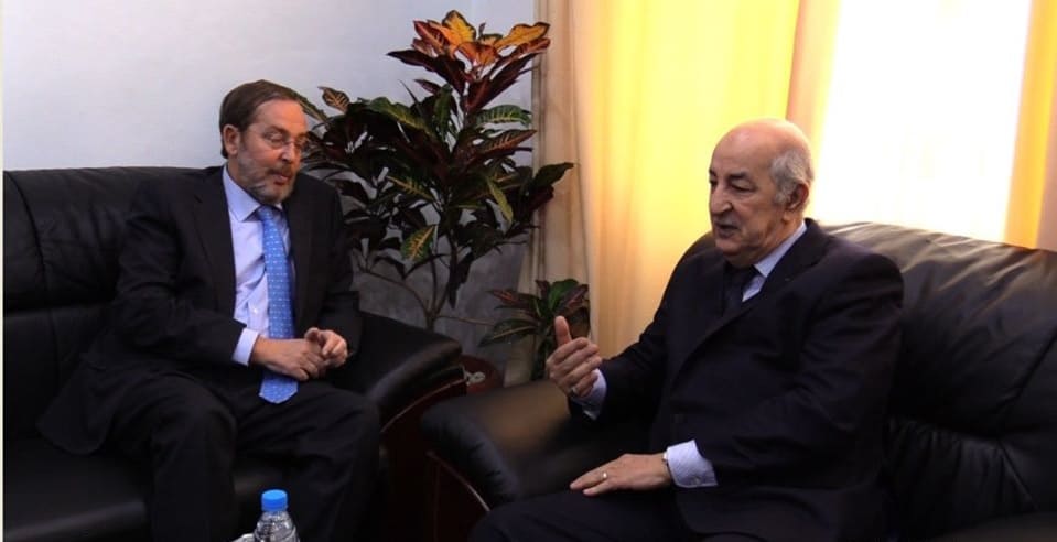 Tebboune reçoit l’ambassadeur d’Espagne en Algérie