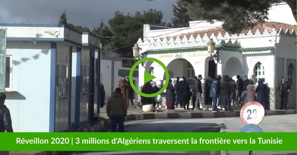 Vidéo | Réveillon 2020 : Départ massif des Algériens pour la Tunisie