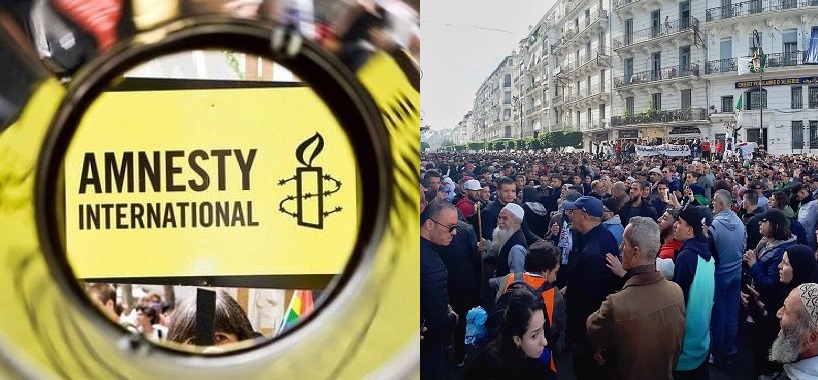 Droit de manifester en Algérie : Amnesty International lance une pétition !