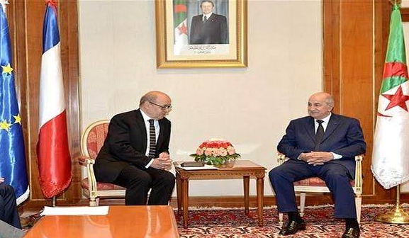Le chef de la diplomatie française réagit à l’élection d’Abdelmadjid Tebboune