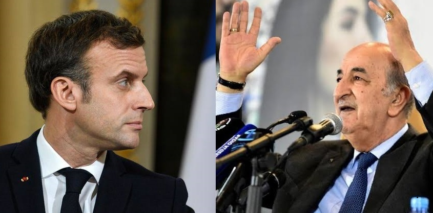 Tebboune reçoit un appel téléphonique de Macron