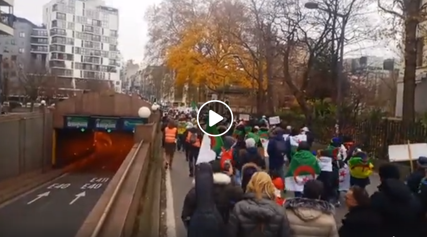 Impressionnante marche de la diaspora à Bruxelles