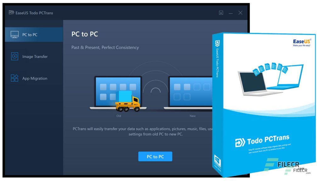 EaseUS Todo PCTrans: transférer vos fichiers vers un autre ordinateur windows