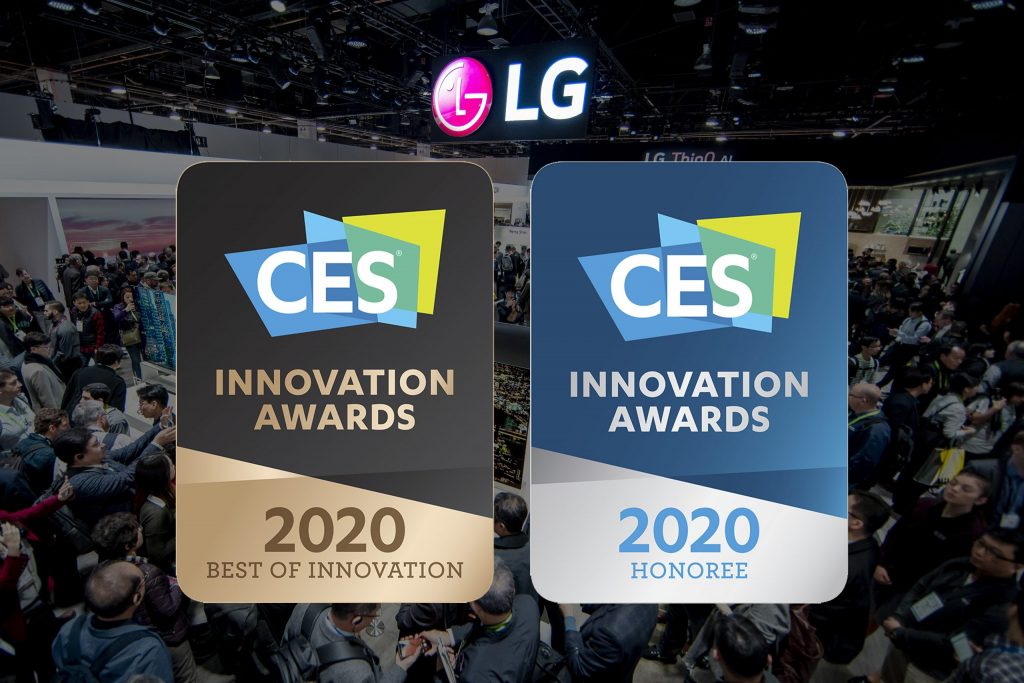 LG remporte le prix innovation de CES 2020