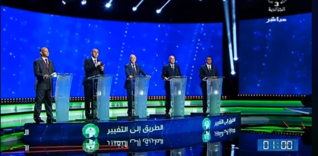 Ce qu’ont dit les 5 candidats sur le Hirak