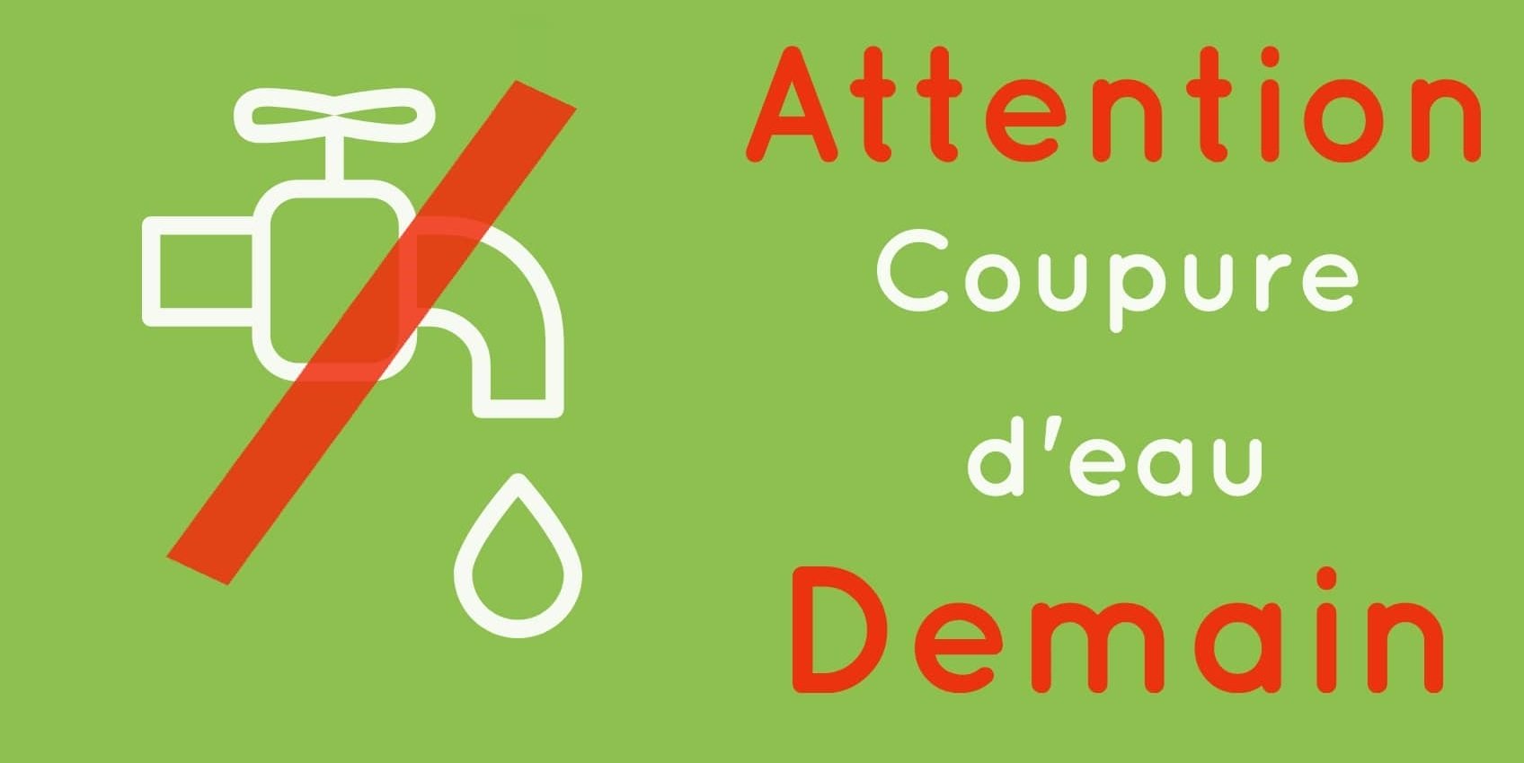 Coupure de l’alimentation en eau potable dans plusieurs communes d’Alger