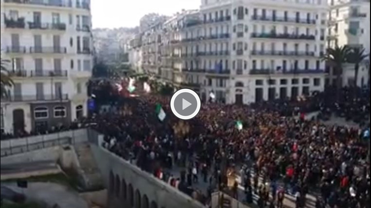 ? Vidéo |Impressionnante marée humaine à Alger centre au 45e mardi