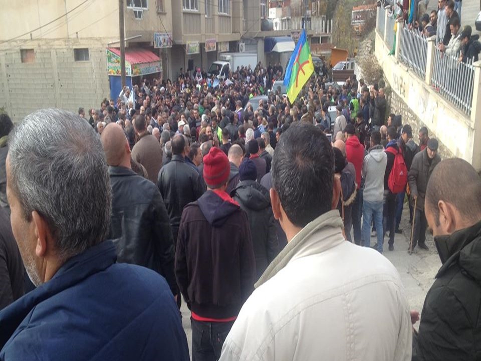 Rassemblement et marche pacifique à Iferhounène dans la Wilaya de Tizi Ouzou