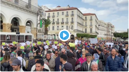 Vidéo | Imposante marche des étudiants en ce moment à Alger