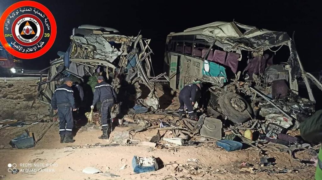 Drame routier à El Oued : Douze morts et quarante-six blessés